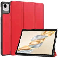 Gigapack GP-170338 Honor pad x9a  tok álló, bőr hatású aktív flip, asztali tartó, piros kép