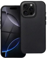Gigapack GP-170369 Iphone 16e  szilikon telefonvédő ütésállóság, karbon minta, fekete kép