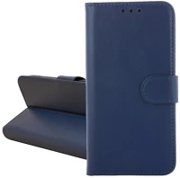 Gigapack GP-171364 Samsung a71  tok álló, bőr hatású flip, asztali tartó, sötétkék kép
