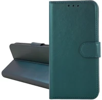 Gigapack GP-171453 Redmi a2  tok álló, bőr hatású flip, asztali tartó, sötétzöld kép