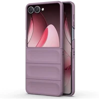 Gigapack GP-171600 Samsung z flip7  műanyag telefonvédő ütésállóság, 3d, lila kép