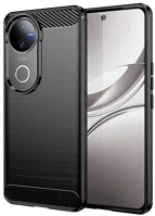 Gigapack GP-171617 Vivo v50  szilikon telefonvédő ütésállóság, karbon minta, fekete kép