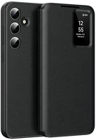 Gigapack GP-171829 Samsung a36 5g  tok álló aktív flip, smart view cover, fekete kép