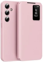 Gigapack GP-171830 Samsung a36 5g  tok álló aktív flip, smart view cover, rózsaszín kép