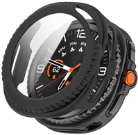 Gigapack GP-172053 műanyag keret bumper, ütésállóság + kijelzővédő üveg, fekete kép