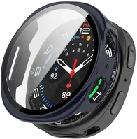 Gigapack GP-172062 műanyag keret bumper, ütésállóság + kijelzővédő üveg, sötétkék kép