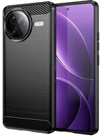 Gigapack GP-172431 szilikon telefonvédő ütésállóság, karbon minta, fekete kép