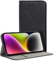 Gigapack GP-172596 Samsung s25 fe  tok álló, bőr hatású flip, asztali tartó, fekete kép