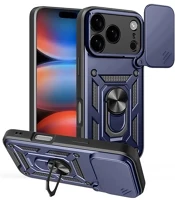 Gigapack GP-173281 defender szilikon telefonvédő ütésállóság, kameravédő, sötétkék kép