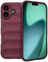 Gigapack GP-173628 Iphone 17  szilikon telefonvédő ütésállóság, 3d, bordó kép