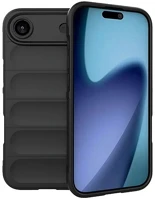 Gigapack GP-173634 Iphone 17 air  szilikon telefonvédő ütésállóság, 3d, fekete kép