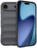 Gigapack GP-173650 Iphone 17 air  szilikon telefonvédő ütésállóság, 3d, sötétszürke kép