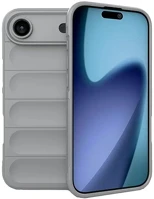 Gigapack GP-173661 Iphone 17 air  szilikon telefonvédő ütésállóság, 3d, világosszürke kép