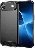 Gigapack GP-173682 Iphone 17 air  szilikon telefonvédő ütésállóság, karbon minta, fekete kép