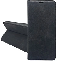 Gigapack GP-173710 Iphone 17 pro  tok álló, bőr hatású flip, prémium, fekete kép