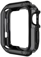 Gigapack GP-173969 Apple watch series 10 42mm  szilikon keret bumper, ütésállóság, fekete kép