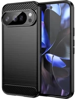 Gigapack GP-174338 Google pixel 10  szilikon telefonvédő ütésállóság, karbon minta, fekete kép