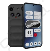 Gigapack GP-176270 Nothing phone (3)  szilikon telefonvédő ütésállóság, 3d, fekete kép