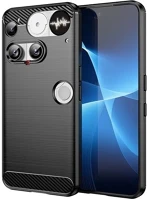 Gigapack GP-176293 szilikon telefonvédő ütésállóság, karbon minta, fekete kép