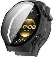 Gigapack GP-177446 műanyag keret bumper, ütésállóság + kijelzővédő üveg, fekete kép