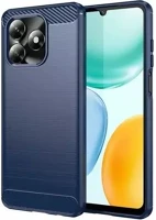 Gigapack GP-178949 szilikon telefonvédő ütésállóság, karbon minta, sötétkék kép