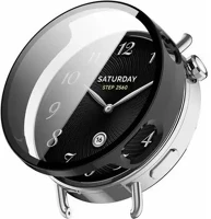 Gigapack GP-178979 műanyag keret bumper, ütésállóság + kijelzővédő üveg, fekete kép