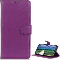 Gigapack GP-179002 Motorola edge 70  tok álló, bőr hatású flip, prémium, lila kép