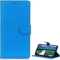 Gigapack GP-179368 Redmi a5 4g  tok álló, bőr hatású flip, prémium, világoskék kép