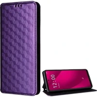 Gigapack GP-179373 Redmi a5 4g  tok álló, bőr hatású flip, prémium, lila kép