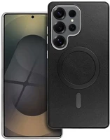 Gigapack GP-179639 szilikon telefonvédő eco bőr hatású hátlap, prémium, fekete kép