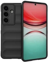 Gigapack GP-179697 Samsung s26  szilikon telefonvédő ütésállóság, 3d, fekete kép