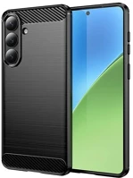 Gigapack GP-179740 szilikon telefonvédő ütésállóság, karbon minta, fekete kép