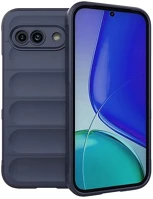 Gigapack GP-179857 Google pixel 9a  szilikon telefonvédő ütésállóság, 3d, sötétkék kép
