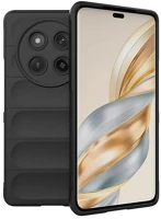 Gigapack GP-179863 Honor magic 7 lite  szilikon telefonvédő ütésállóság, 3d, fekete kép