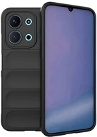 Gigapack GP-180053 Redmi 15c 5g / 15c 4g  szilikon telefonvédő ütésállóság, 3d, fekete kép