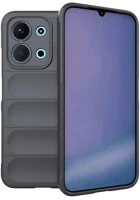 Gigapack GP-180057 szilikon telefonvédő ütésállóság, 3d, sötétszürke kép