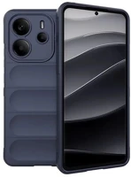 Gigapack GP-180065 Redmi note 14 4g  szilikon telefonvédő ütésállóság, 3d, sötétkék kép