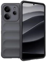 Gigapack GP-180066 Redmi note 14 4g  szilikon telefonvédő ütésállóság, 3d, sötétszürke kép