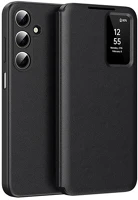 Gigapack GP-180304 Samsung a17 4g / a17 5g  tok álló aktív flip, smart view cover, fekete kép