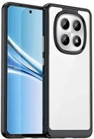 Gigapack GP-180587 szilikon telefonvédő ütésállóság, átlátszó hátlap, fekete kép