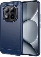 Gigapack GP-180662 szilikon telefonvédő ütésállóság, karbon minta, sötétkék kép