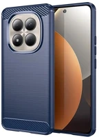 Gigapack GP-180663 szilikon telefonvédő ütésállóság, karbon minta, sötétkék kép