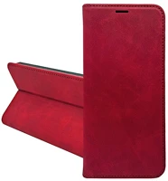 Gigapack GP-180706 Poco m8 / redmi note 15 5g  tok álló, bőr hatású flip, prémium, piros kép