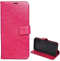 Gigapack GP-180717 Redmi note 15 pro 5g  tok álló, bőr hatású flip, mandala, magenta kép