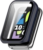 Gigapack GP-180872 műanyag keret bumper, ütésállóság + kijelzővédő üveg, sötétkék kép