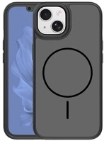 Gigapack GP-181531 Iphone 13  szilikon telefonvédő műanyag hátlap, magsafe, fekete kép