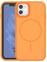 Gigapack GP-181538 Iphone 11  szilikon telefonvédő műanyag hátlap, magsafe, narancssárga kép