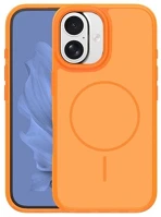 Gigapack GP-181547 Iphone 17  szilikon telefonvédő műanyag hátlap, magsafe, narancssárga kép