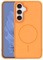 Gigapack GP-181554 Samsung s26 szilikon telefonvédő műanyag hátlap, magsafe, narancssárga kép