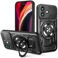 Gigapack GP-182067 defender szilikon telefonvédő ütésállóság, mágneses, fekete kép